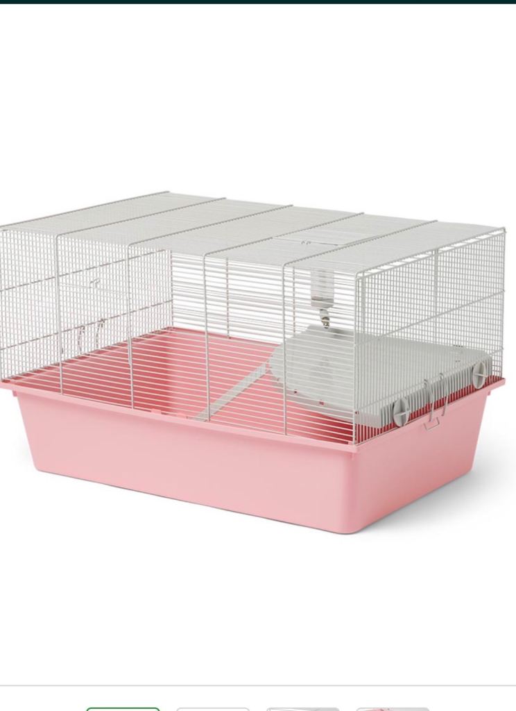 New hamster cage
