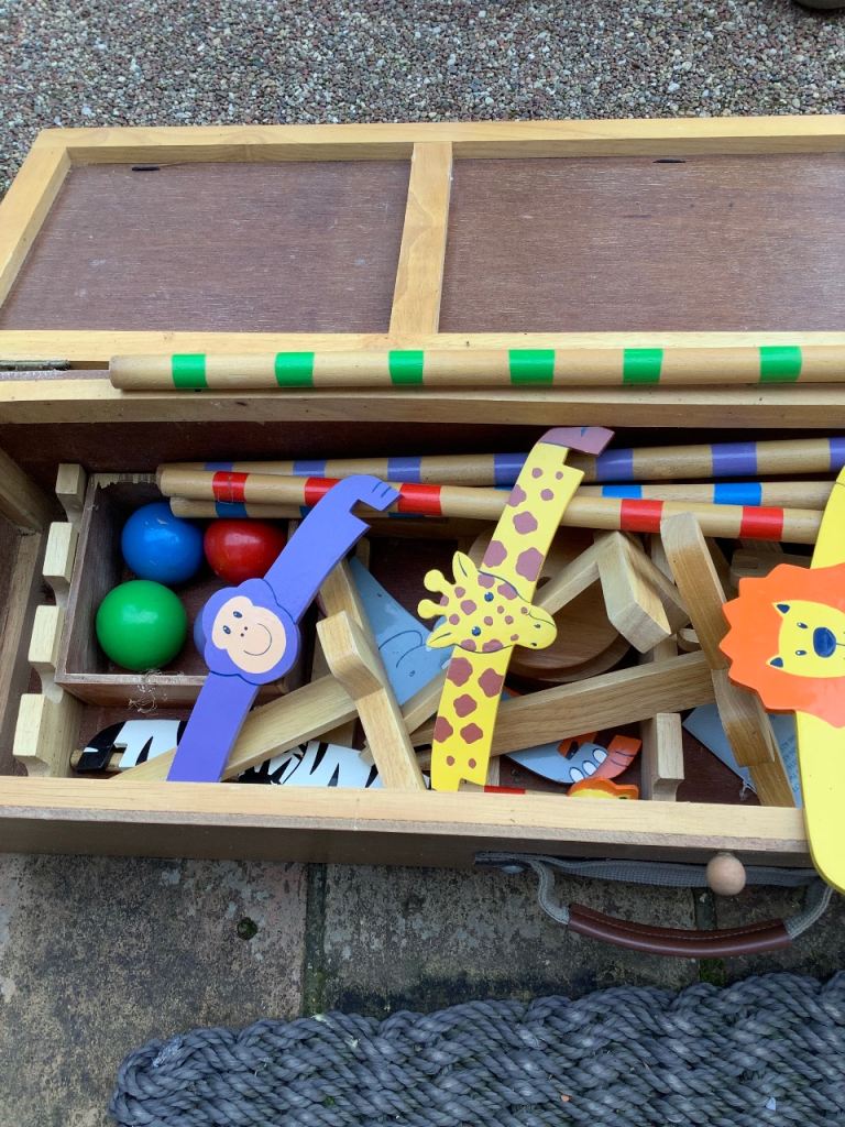 Croquet set wood 