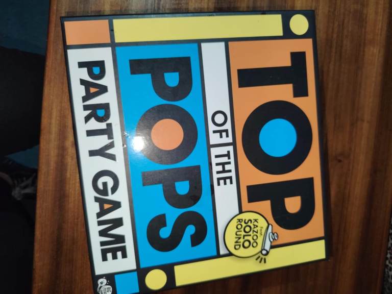 Top of the Pops Party Game – Good Condition