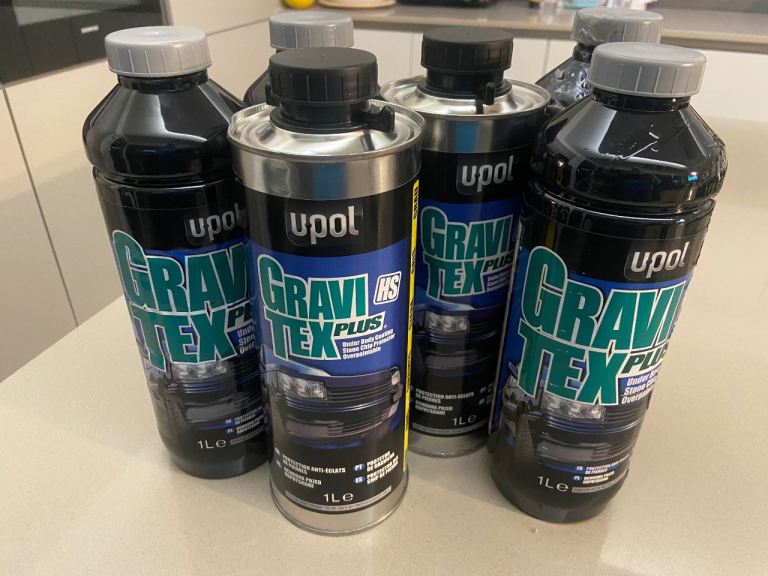 UPOL Gravitex HS Plus 1L Stone Chip Protector (Gris/Grey)
