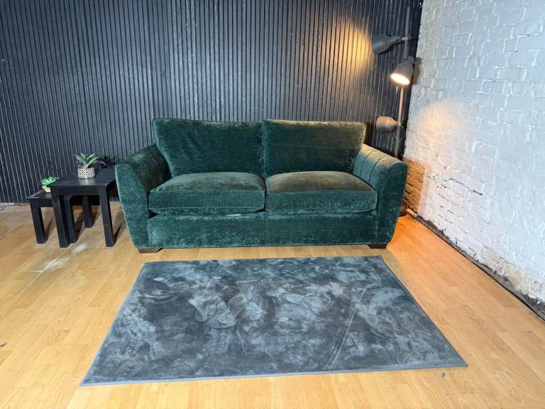 New Stock! HIGH STREET BRAND – Sofology Green 3 Seater Sofa