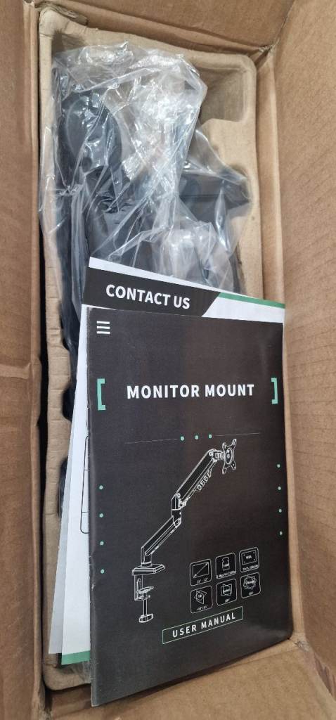 OffiGo Sinale Monitor Arm Desk 15-32