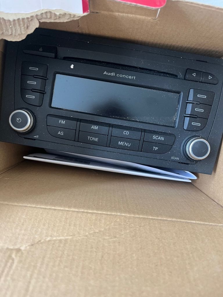 Audi concert car stereo radio 