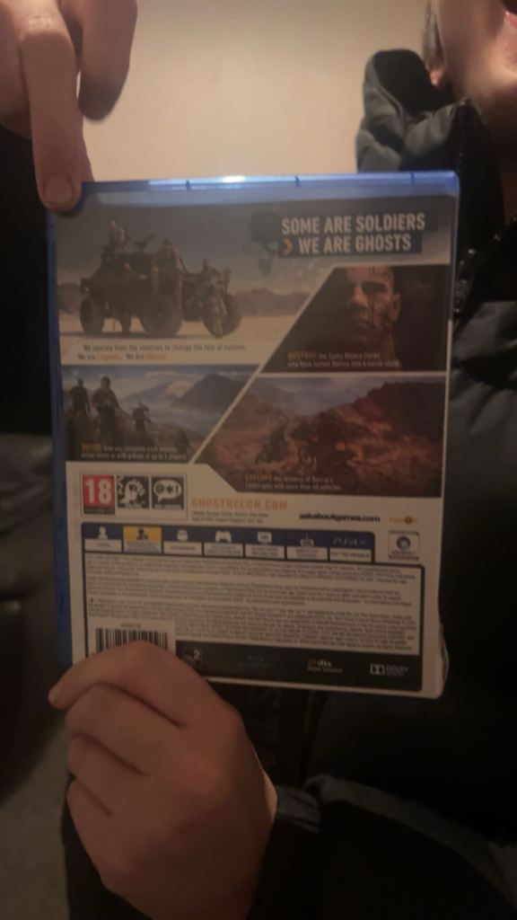 Ghost recon PS4 game