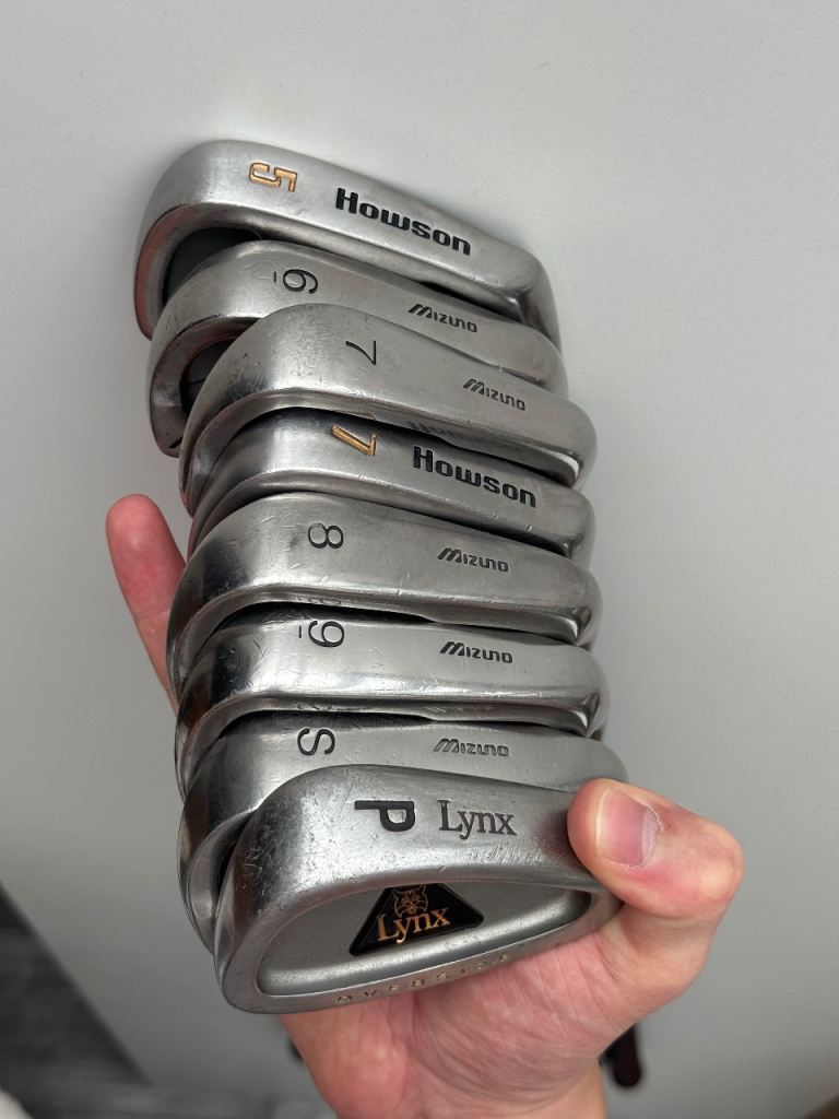 Set of Mizuno T-zoid / Houston CF Golf Irons *Cheap*