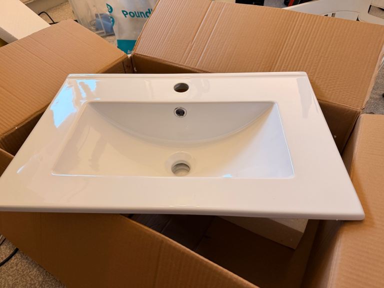 Brand new in the box bathroom wash basin sink 