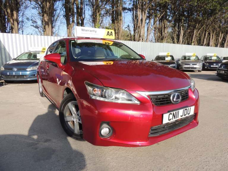 2011 Lexus CT 1.8 CT200H  Hatchback Petrol/Electric Hybrid Automatic