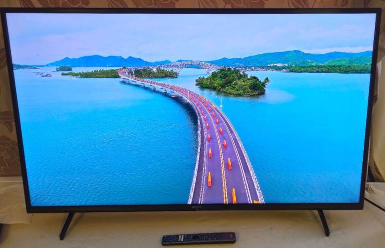 Sony Bravia 50 inch smart 4k ultra HD led TV with remote 