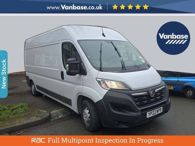 2022 Vauxhall Movano 2.2 CDTi 3500 BiTurbo Dynamic Panel Van 5dr Diesel Manual FWD L3 H2 Euro 6  ...