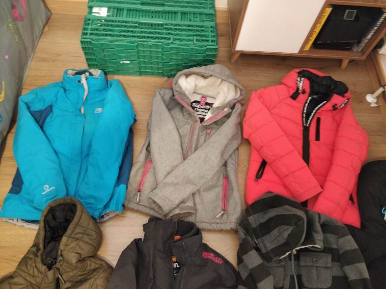 Jackets (Super dry, etc