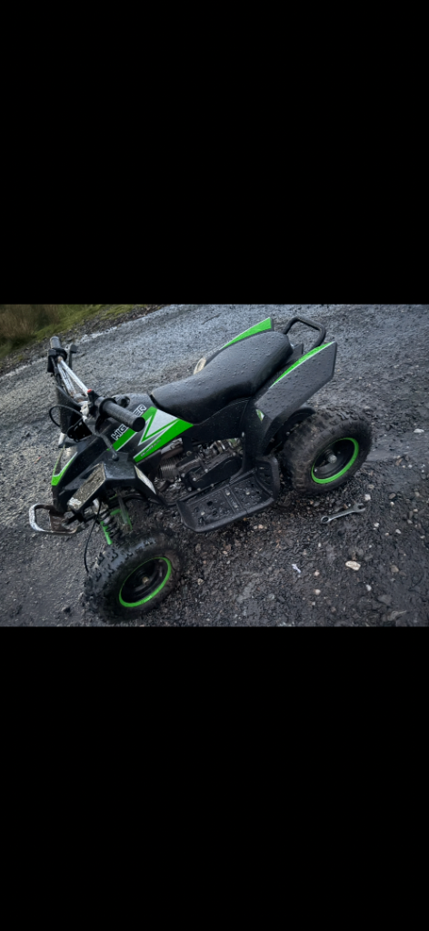 50cc 2022 Black&Green Quad