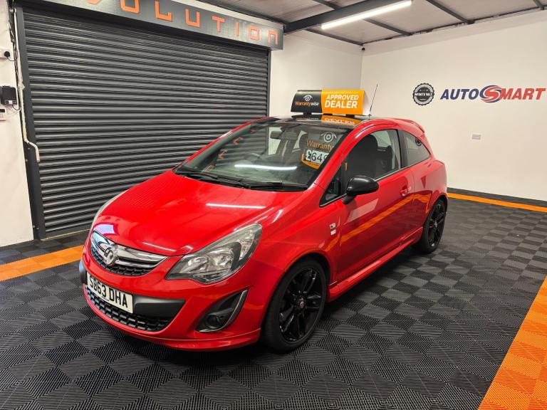 2013 Vauxhall Corsa 1.2 Limited Edition 3dr HATCHBACK Petrol Manual