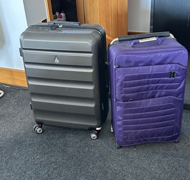 Two suitcases. Both in good condition.