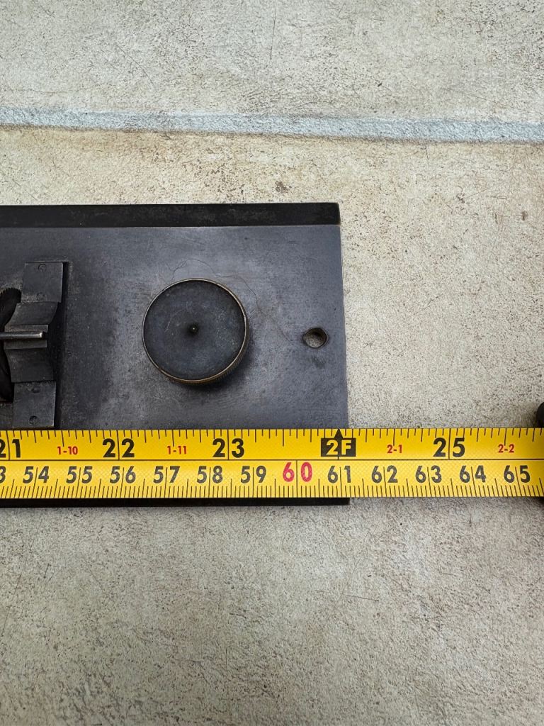 Stanley brass rolling ruler