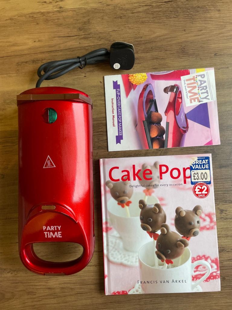 Flip-over Cake Pop Maker & Book 