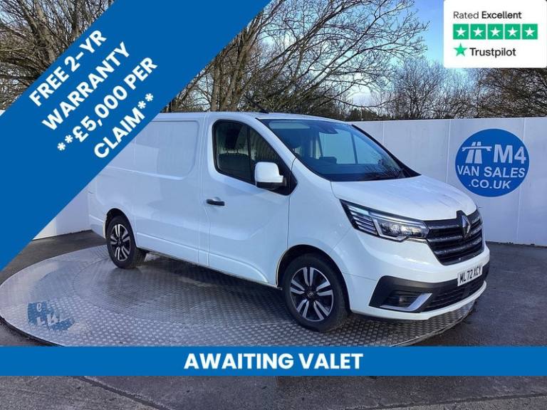 2022 Renault Trafic dCi Blue SL28 Sport+ SWB L/R A/C Euro 6 SWB Panel Van Diesel Manual