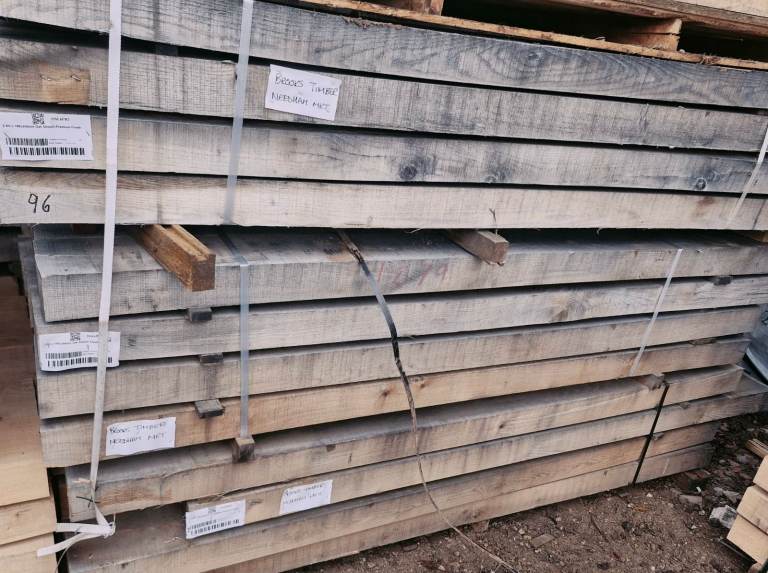 Weathered Oak Sleepers