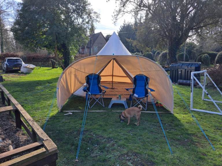 5m Bell tent bundle