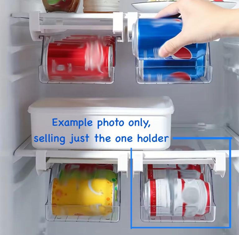 Fridge Drinks Can Holder Dispenser Bar Organiser 