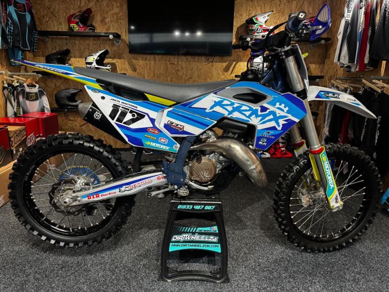Husqvarna TC125 2024 immaculate SX 125 YZ - DIRT Wheelz UK 01633 497007