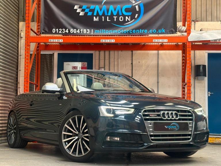 2013 Audi A5 3.0 TDI 245 Quattro S Line 2dr S Tronic CONVERTIBLE DIESEL Automatic