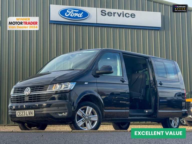 2023 Volkswagen Transporter Crew Cab [SOLD MT] LWB L2H1 Kombi Highline T32 Air Con Alloys Sensors...