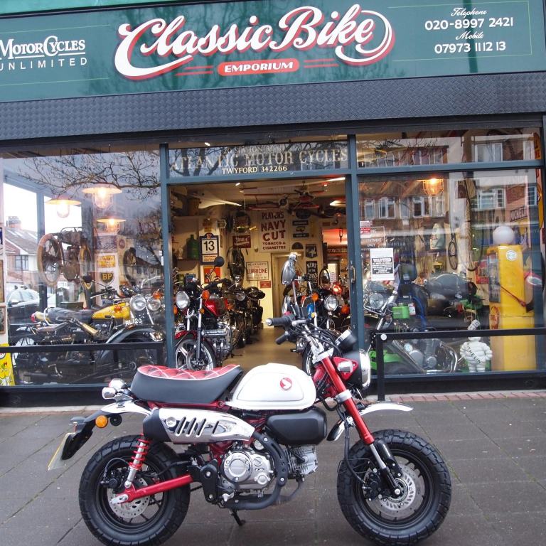 2023 Honda Z125 MA-N Monkey Bike, With 1108 Dry Miles, UNMOLESTED: £3,200