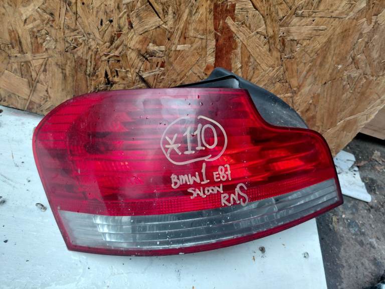 BMW 1 e82 2007-11 rear passenger side light , 7285641