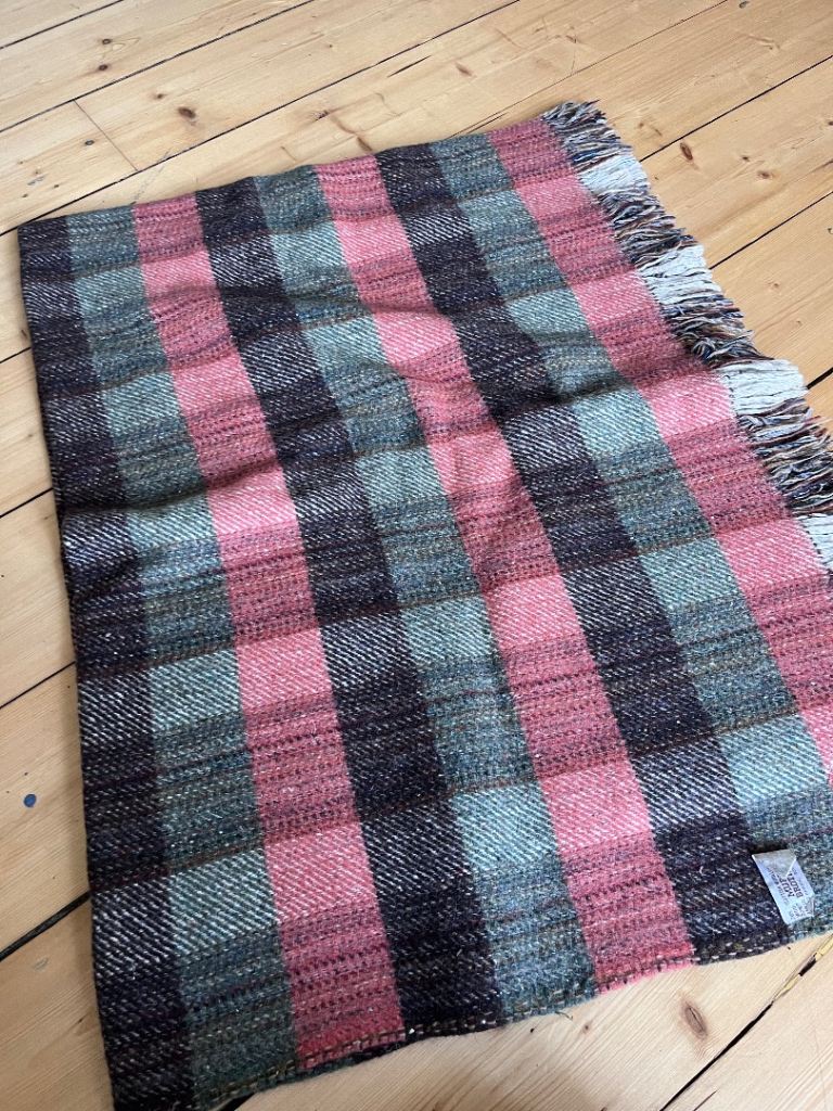 Scottish Wool Tartan Throw/Blanket