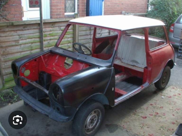 Wanted .... Classic Mini Rolling shell 84 on
