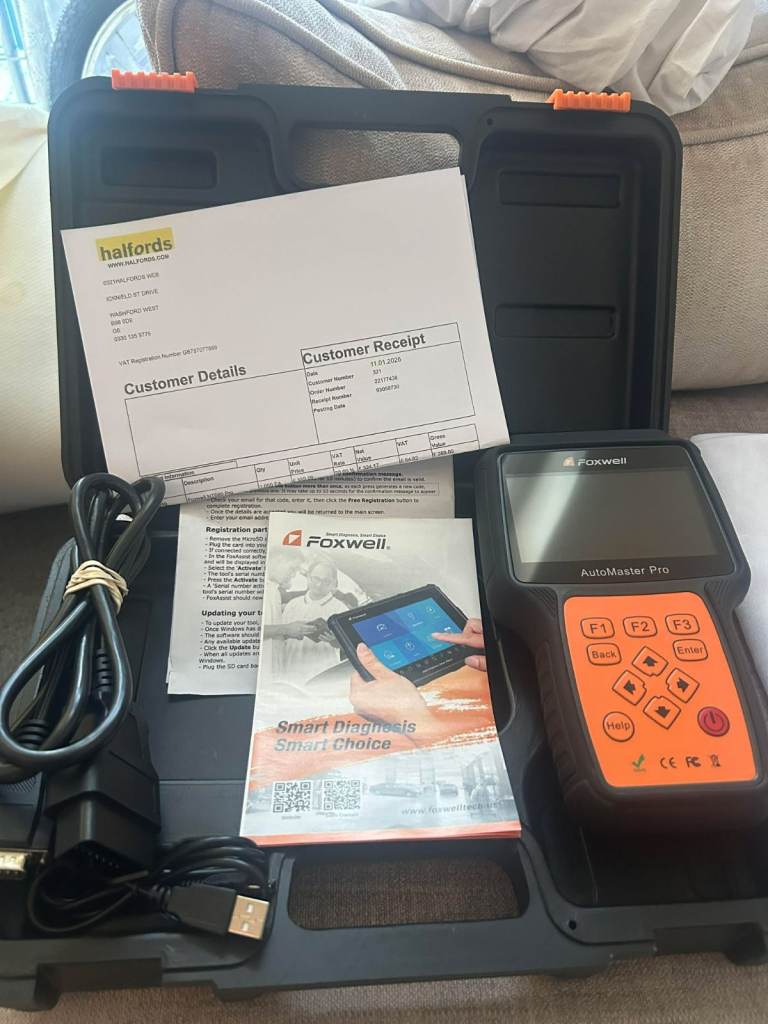 Foxwell NT680 Pro Diagnostic Car Scan Tool Cost £389 *Brand new*