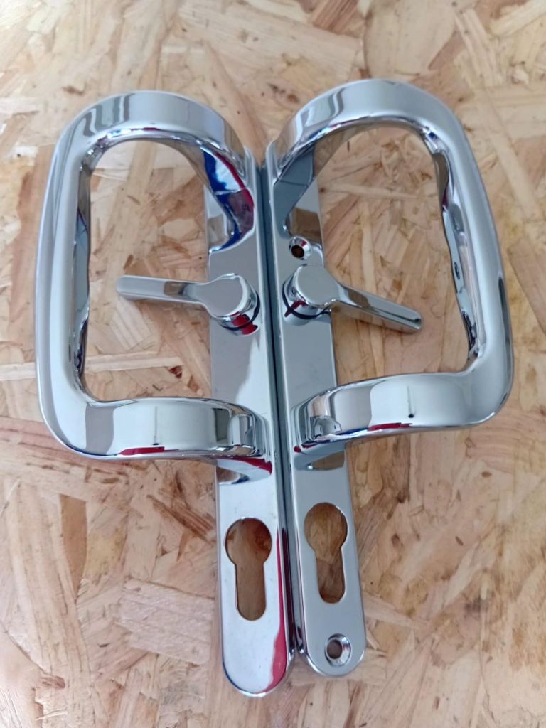 UPVC patio door handle Silver