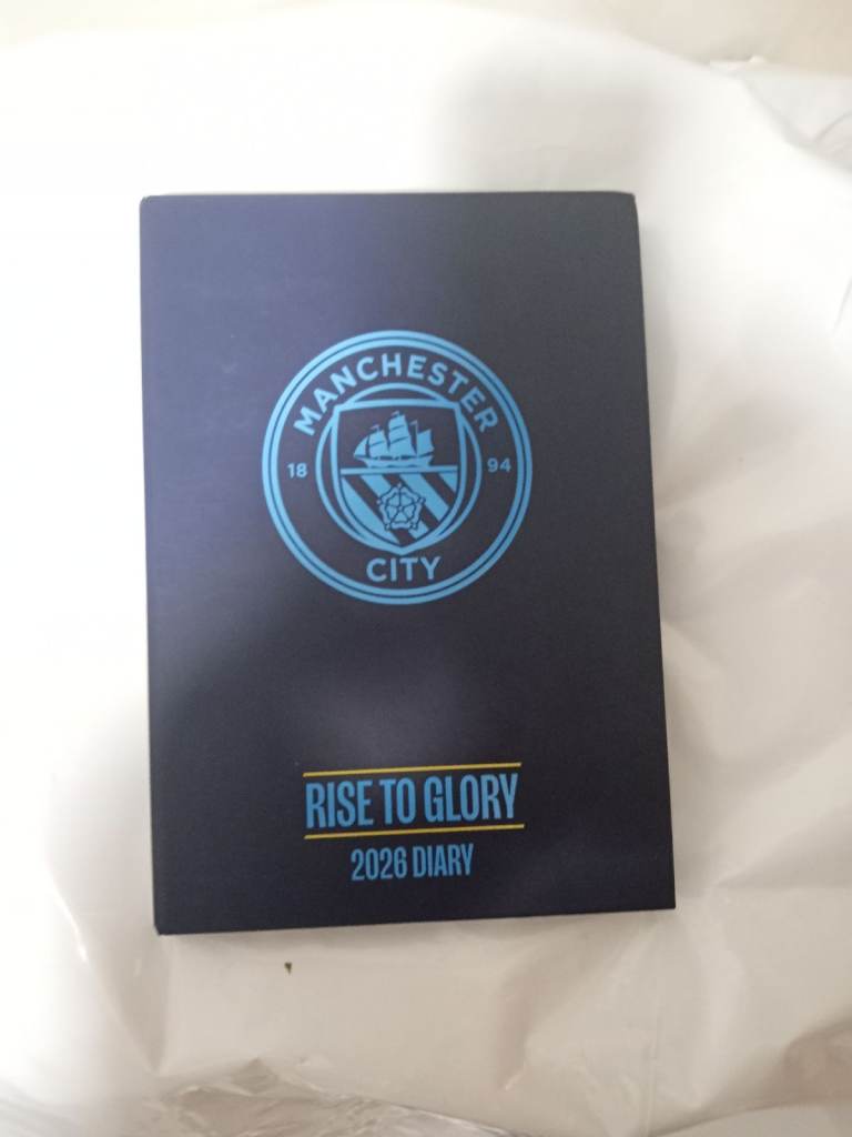 Manchester City FC 2026 A5 Diary