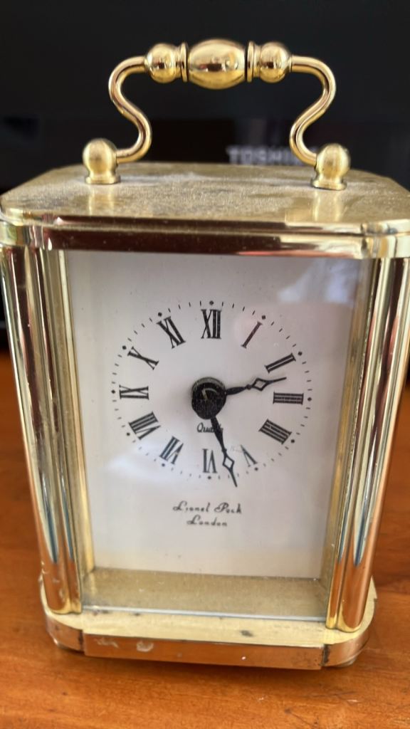 Lionel Peck carriage clock