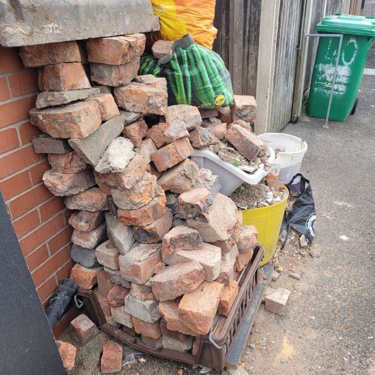Reclaimed House Bricks - Good for Garden Projects