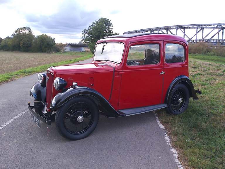 1937 AUSTIN RUBY SEVEN RUBY SALOON PETROL Manual