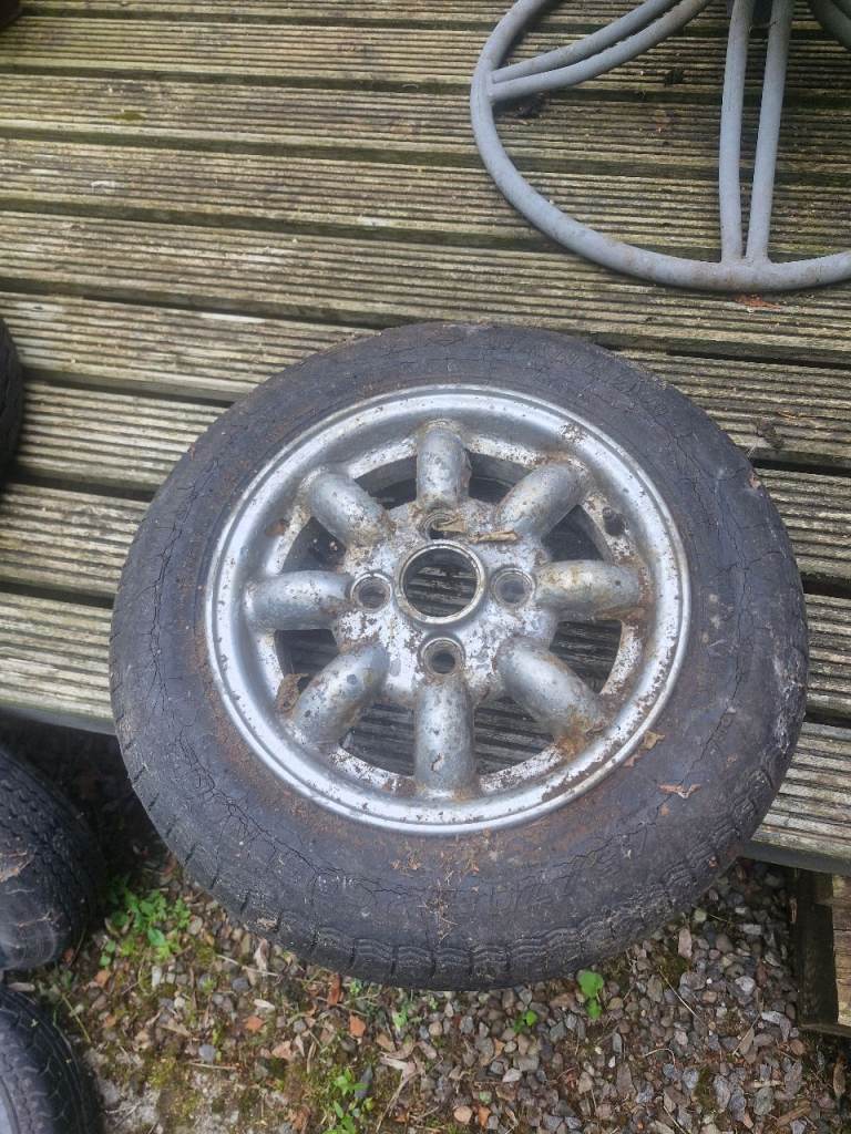 One mini wheel from the sixties