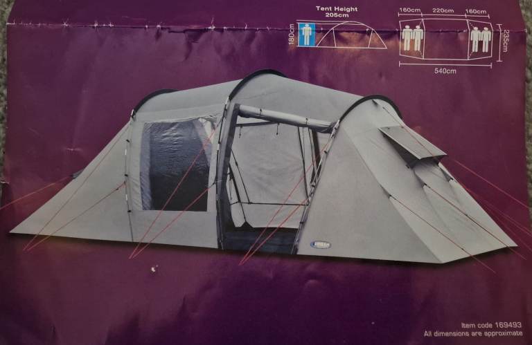 Urban Escape 4 Man Camping Tent item no 169493 