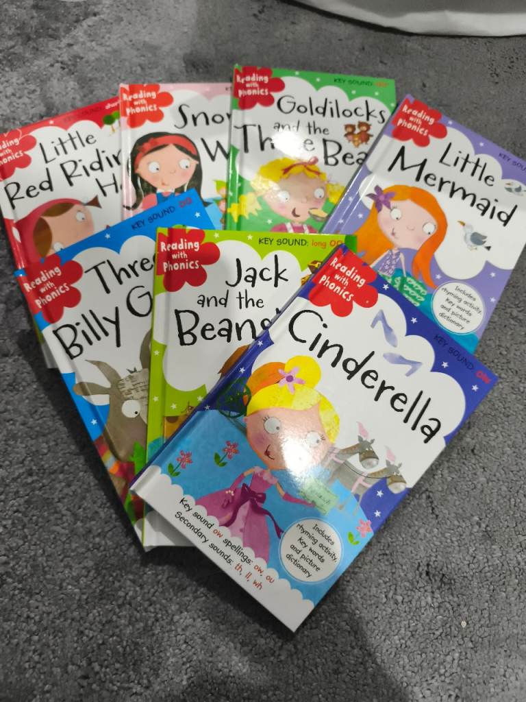 Children's Fairy Tale Phonics Books - Set of 7