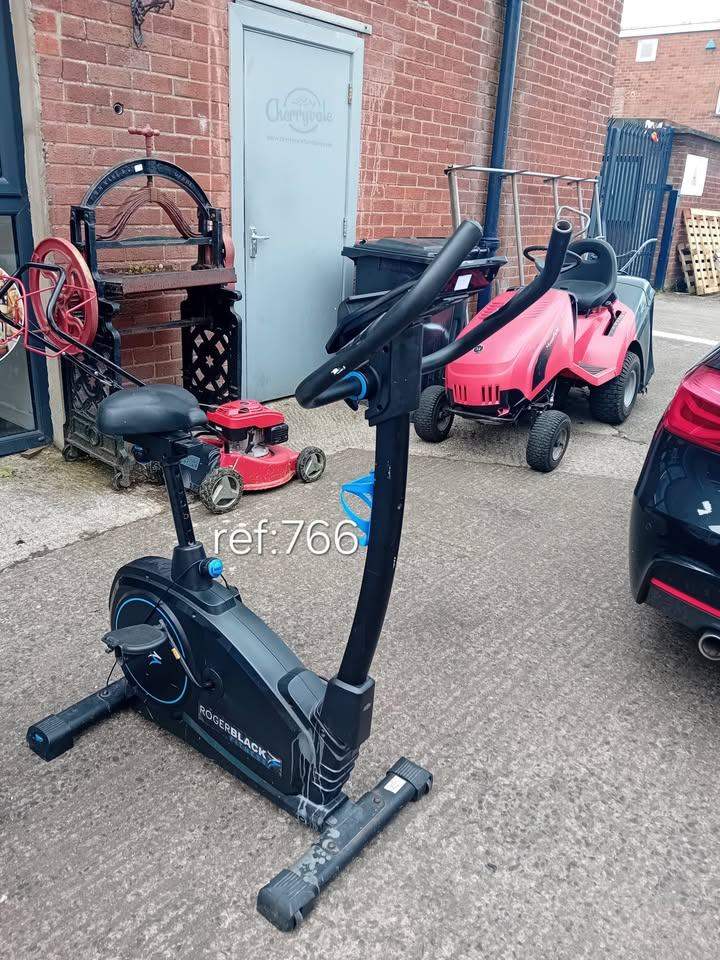Black exercise bike, Ref:766