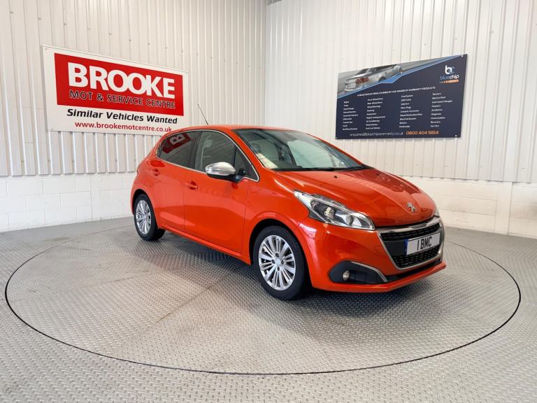 2018 Peugeot 208 1.2 PureTech Allure Euro 6 (s/s) 5dr HATCHBACK Petrol Manual