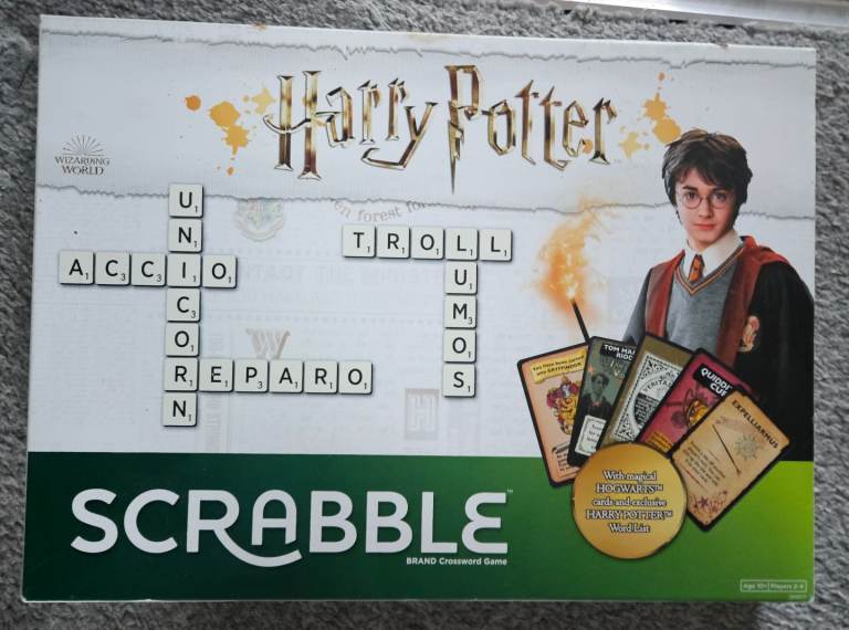 Harry Potter scrabble 
