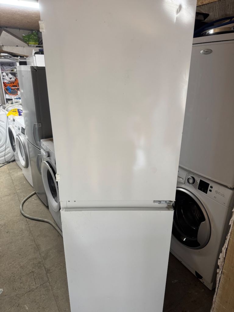 AEG integrated fridge freezer 3 months warranty 