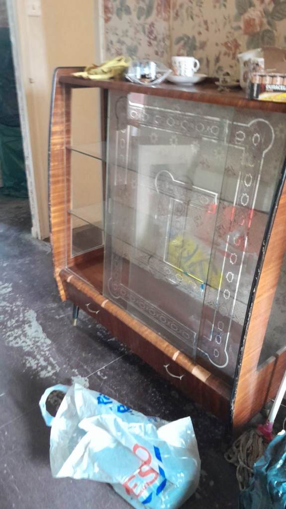 Vintage display cabinet