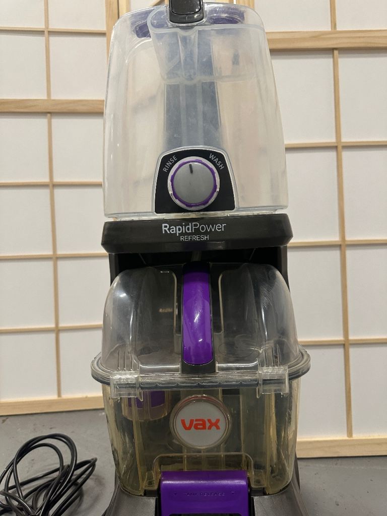 Vax Rapid Power Refresh Carpet Cleaner | Deep Clean Carpets Dry in less than 1hr