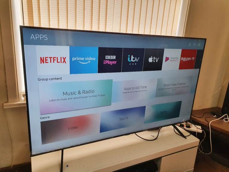 Samsung 65-inch 4K Crystal UHD Smart TV