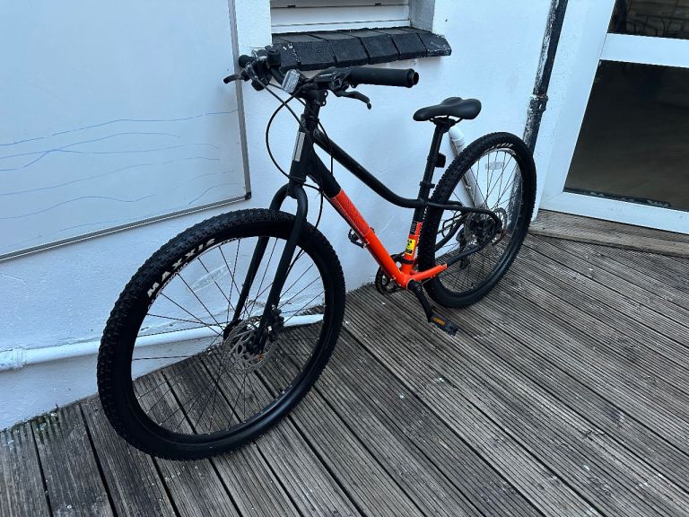 Mountain Bike - Black and Orange, Good Condition