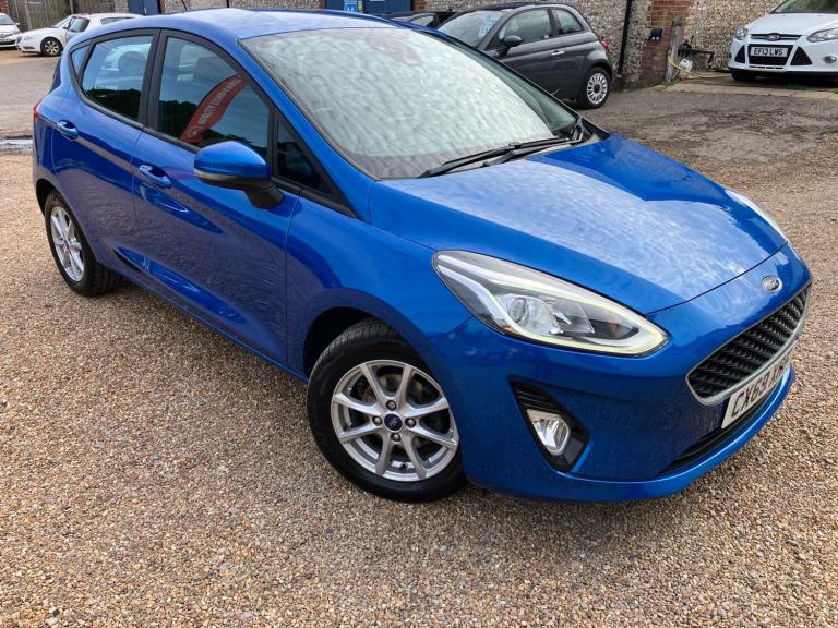 2019 Ford Fiesta 1.0 Zetec. Recent Cambelt & Service. Blue. Nice Spec. Px Swap