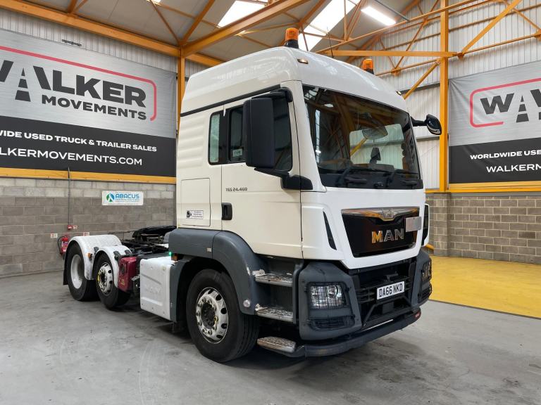 MAN TGS 24.460 *EURO 6* 6X2 PET REGS TRACTOR UNIT - 2017 - DA66 NKD