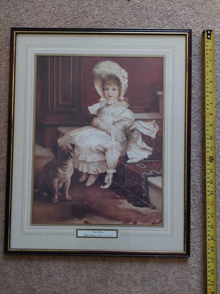 Framed Picture Quite Ready by Philip R Morris